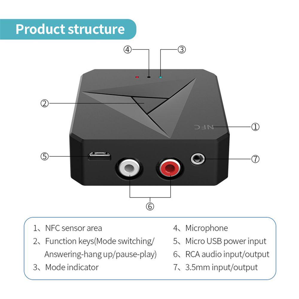 Thiết Bị Nhận Tín Hiệu Âm Thanh Bluetooth Đa Năng MAYSHOW B