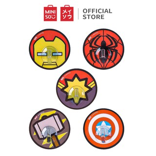 Combo 5 móc treo Miniso siêu anh hùng Marvel (Nhiều màu) - Hàng chính hãng