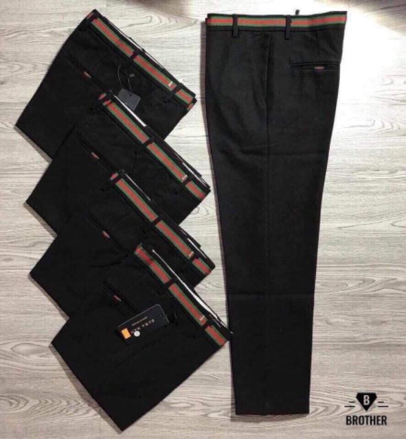 Quần âu nam phối viền cực chất A068 | BigBuy360 - bigbuy360.vn