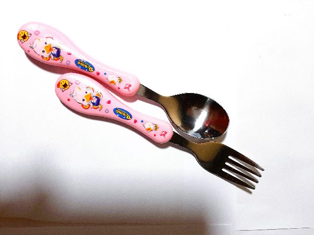 Bộ thìa dĩa inox cao cấp Dinning cho bé