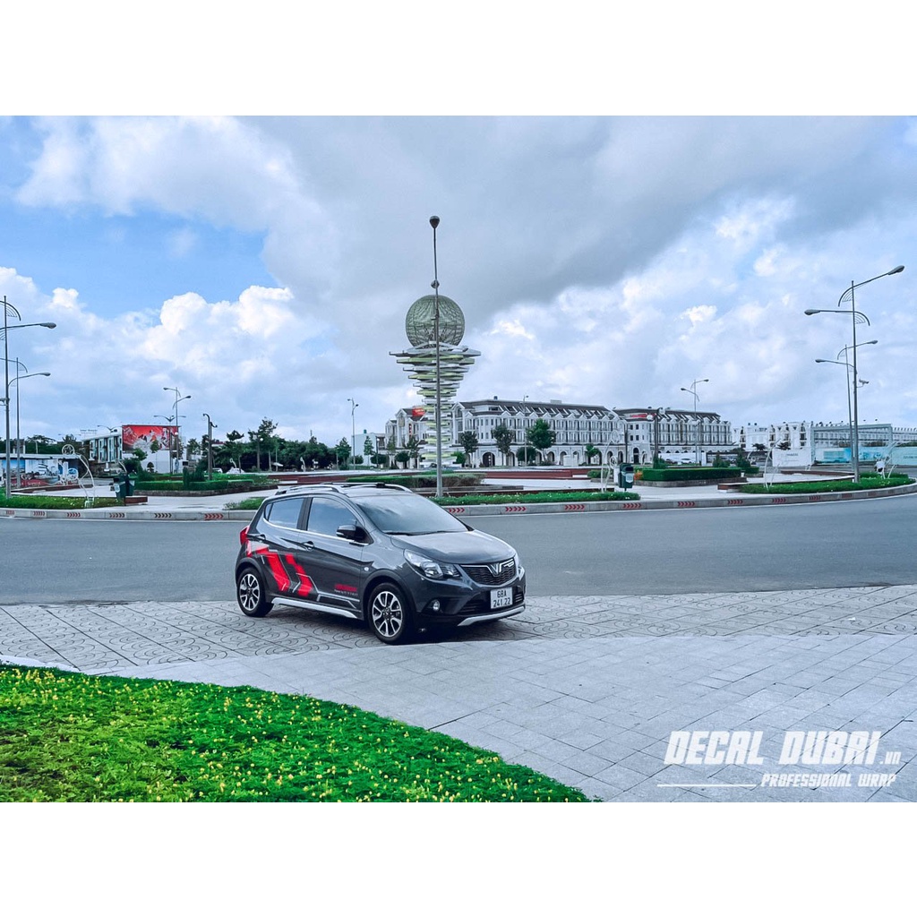 Vinfast Fadil độ tem thể thao cá tính_ảnh thật khách trả