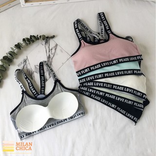 Áo Bra Lót Ngực Thể Thao Nữ Love Flirt (Đồ Tập Gym,Yoga) (Không Quần) - Cửa Hàng Việt Nam - Livan Sport