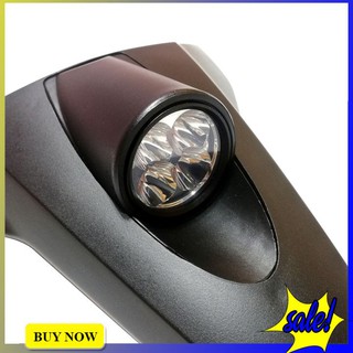 Mặt nạ Vario chế đèn trợ sáng L4 màu đen