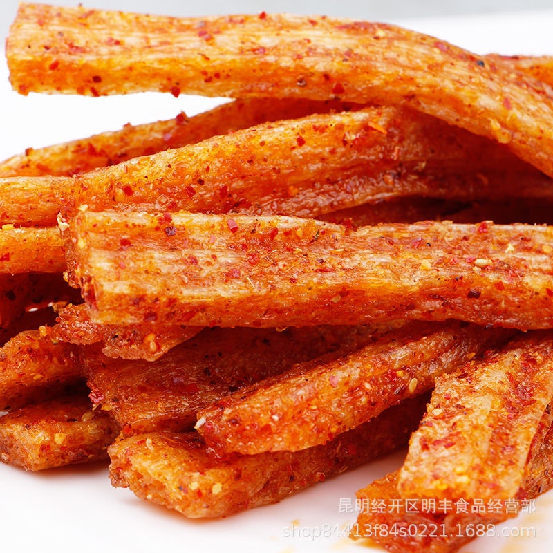 [ Trở về tuổi thơ ] Combo 3 gói tăm cay/ thanh cay Dong Dong đồ ăn nhẹ cay một gói 80g/ ăn vặt cay thời thơ ấu