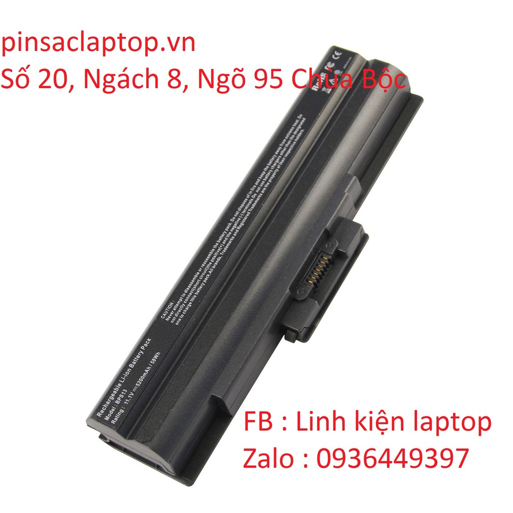 Pin Sony - Battery Sony Vaio PCG-61111W + Tặng máy hút bụi mini siêu chất