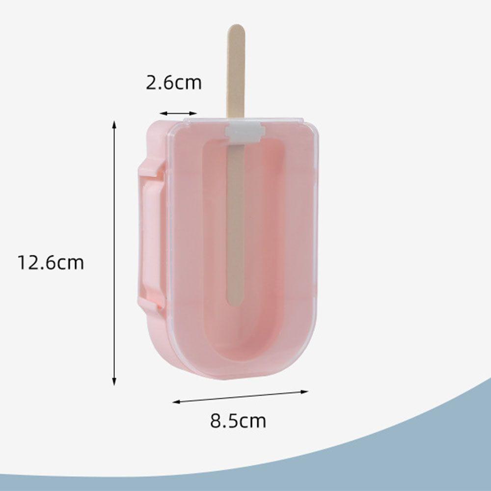 JARRED Khuôn Làm Kem Que Bằng Nhựa Có Nắp Đậy Tiện Dụng