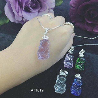 Dây hồ ly đá phong thuỷ bạc 925 có ảnh thật kh feedback