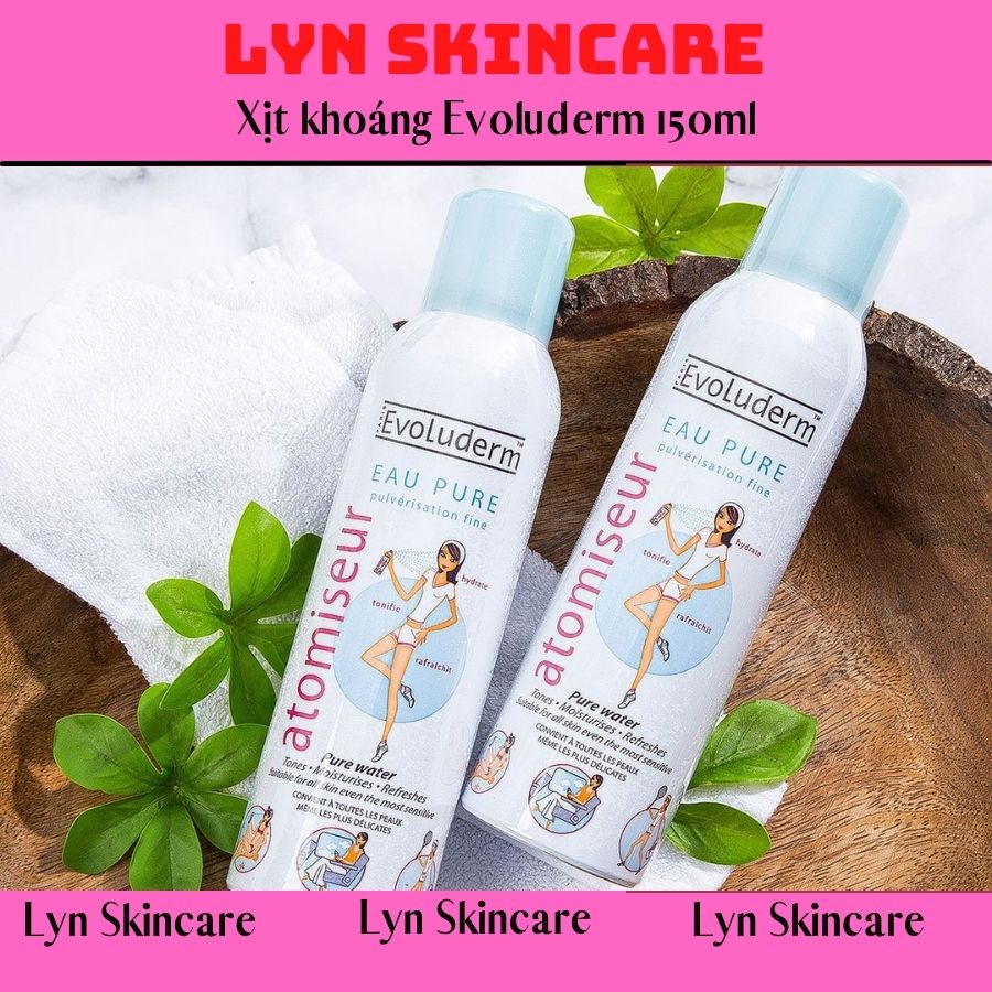 { Hot Sale !!! } Xịt Khoáng Evoluderm Pháp Cấp Ẩm Làm Dịu Da 150ml