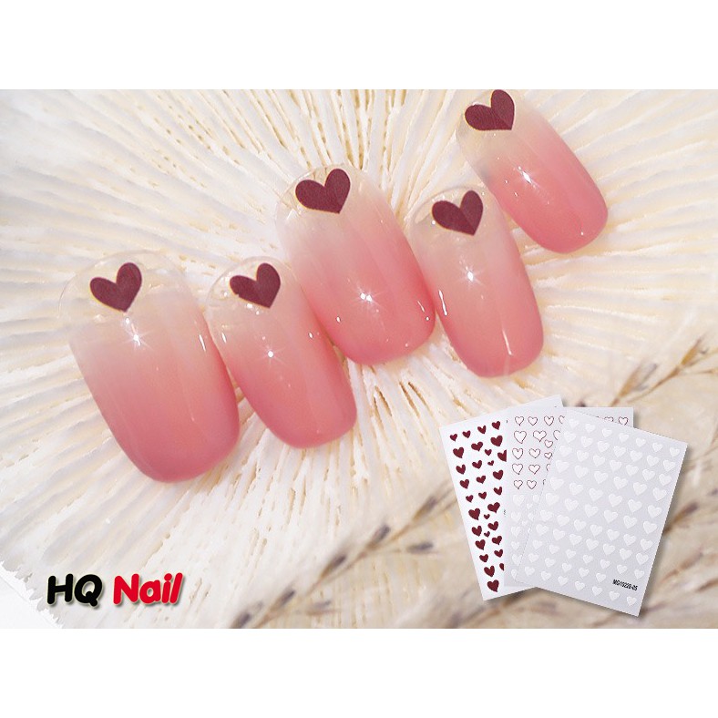 Stick trái tim cực xinh làm nail