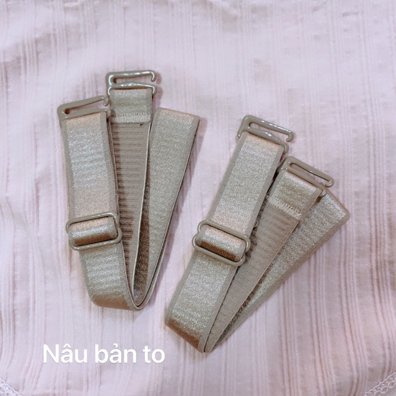 Combo 2 Đôi Dây áo lót nhiều màu sắc