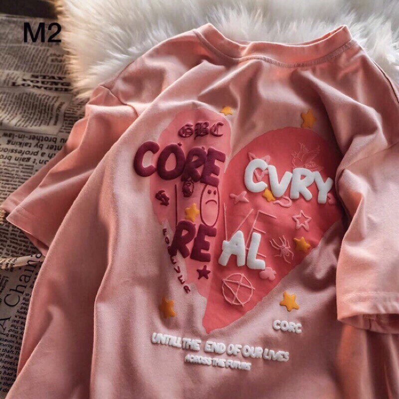 Áo phông tay lỡ dáng rộng in hình 3D | BigBuy360 - bigbuy360.vn