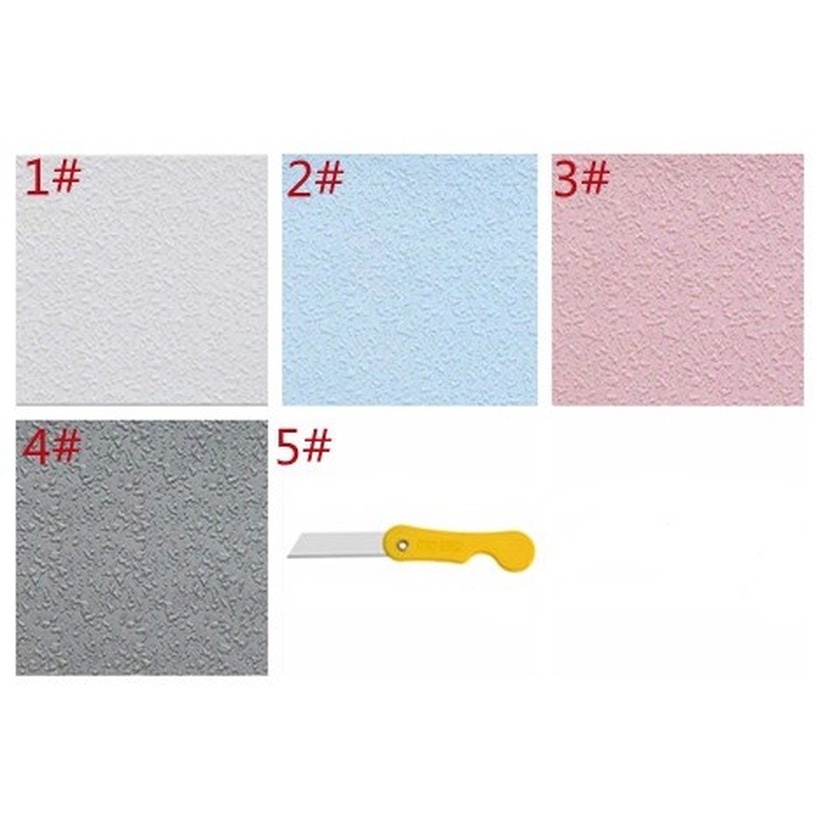 Giấy dán tường 3D cách âm chống cháy trang trí nhà cửa