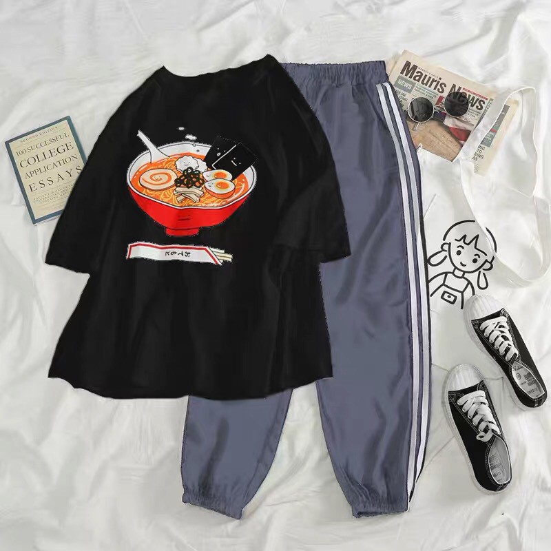 Quần jogger kaki unisex Basic Paint 3Line ulzzang WIND