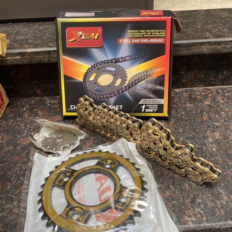 Bộ Nhông Xích - Nsd Sên Dĩa Xe Wave 110, Wave Rsx 50cc Nhỏ Thái 100 Alpha RS S100 Blade s110 Đĩa Did