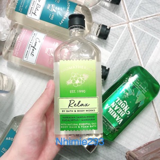 Sữa Tắm Aroma Relax Bath Body Works Mỹ