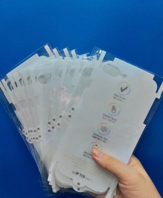 Miếng dán PPF mặt sau IPX/XR/Xsmax, chống trầy va đập cho mặt lưng và viền cạnh của máy
