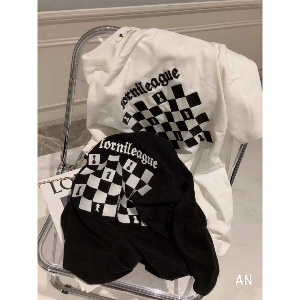 ÁO THUN NỮ FORM RỘNG HỌA TIẾT BÀN CỜ SIÊU XINH THỜI TRANG CÁ TÍNH HOT HIT THỜI TRANG KOKO MI