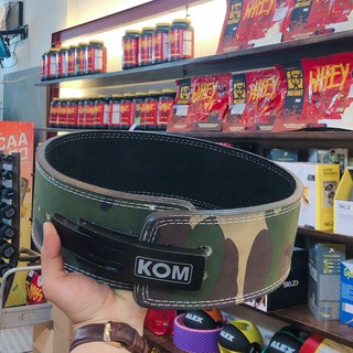 Đai lưng da tập Gym KOM