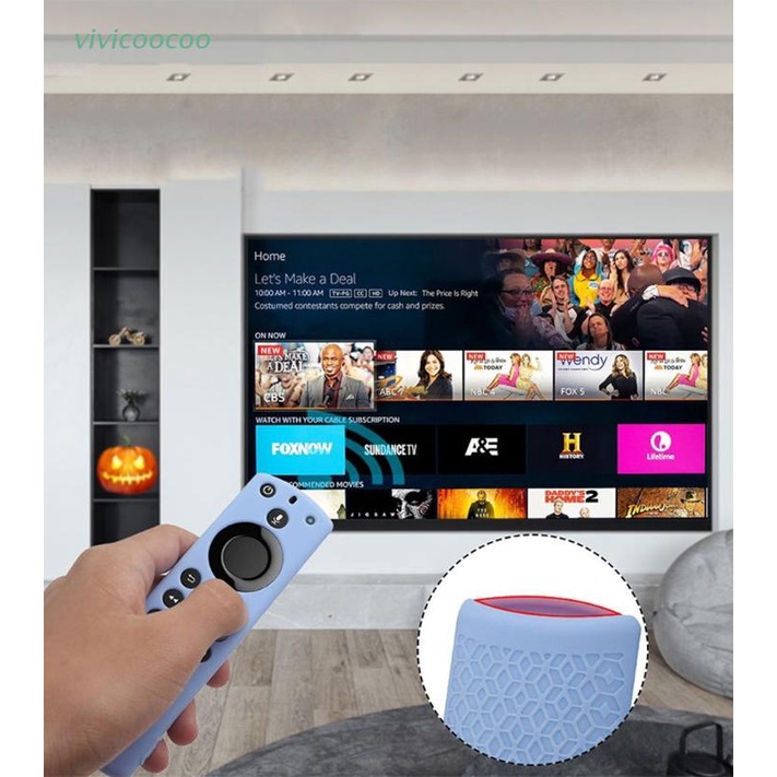 Vỏ Silicon Bảo Vệ Chống Sốc Chống Trượt Cho Amazon Fire Tv Stick 4k