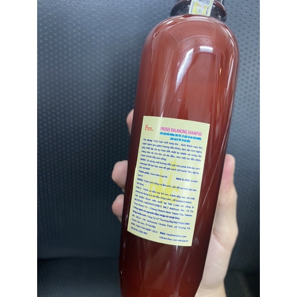 Dầu Gội Xả Balancing PROSEE 500ml chống rụng, gàu, bết tóc chính hãng DMC, Hiệu quả ngay lần đầu sử dụng!