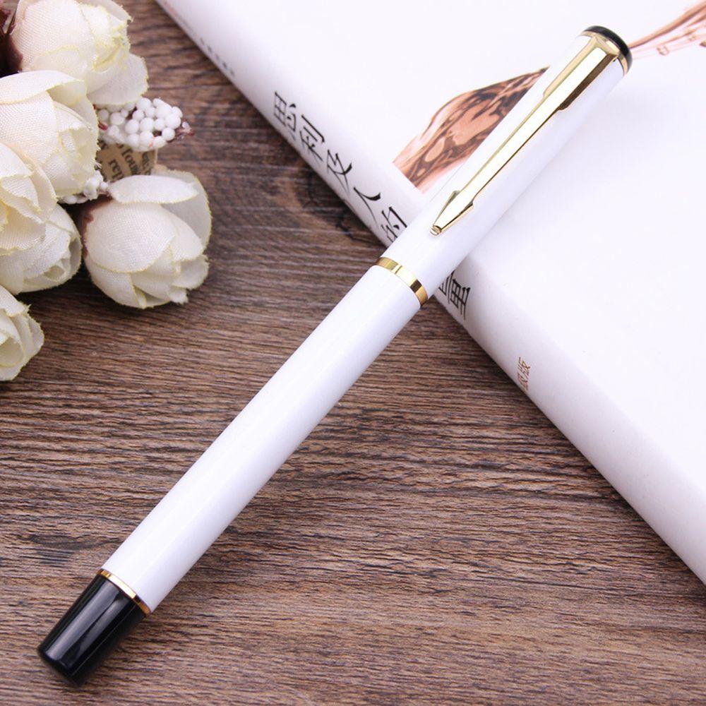 Bút Bi Mực Xoay Bằng Kim Loại Ngòi 0.5mm Màu Sắc Cổ Điển Cho Học Sinh / Văn Phòng
