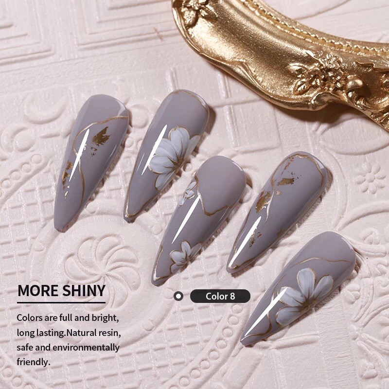 Sơn Gel JINJU Mã E02 chai 15ml chính hãng
