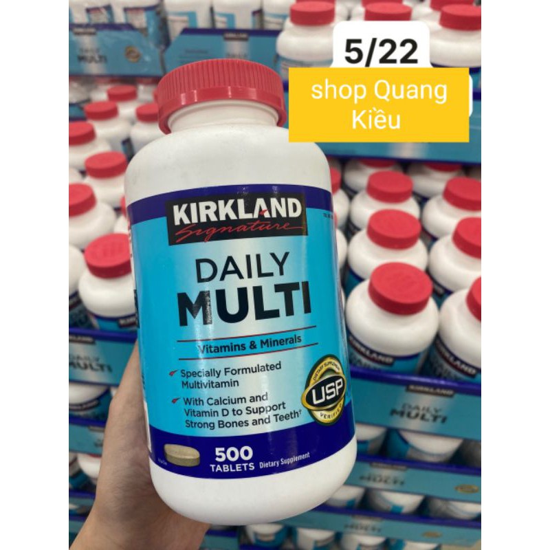 Viên uống DAILY MULTI KIRKLAND (của Mỹ)