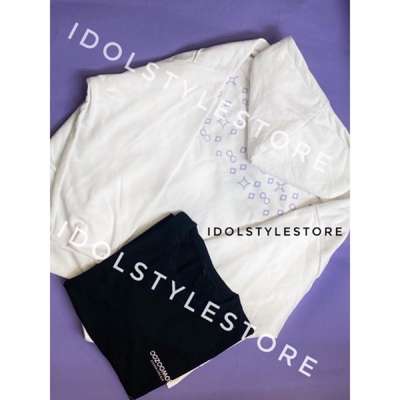 (Quà tặng kèm card idol) áo khoác nỉ trắng concert | BigBuy360 - bigbuy360.vn