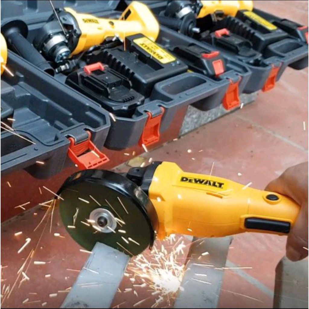 Máy Mài Dewalt 118V Dùng Pin Không Chổi Than Hàng Chuyên Công Trình