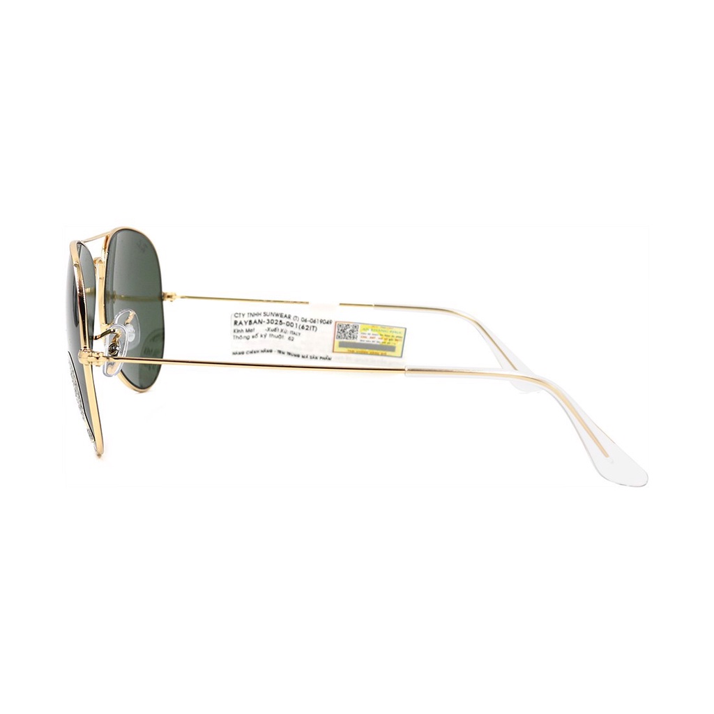 Kính mát nam nữ thời trang Rayban RB3025 001 chính hãng