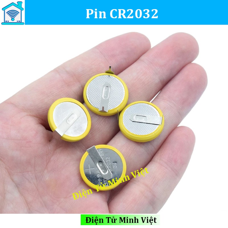Pin CR2032 Chân Hàn