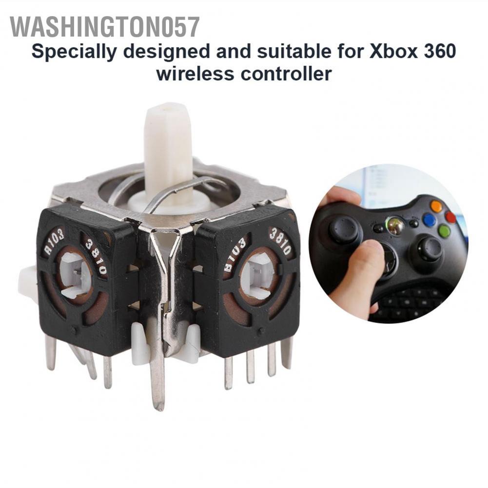 Set 5 cần điều khiển 3D thay thế cho tay cầm chơi game không dây Xbox 360