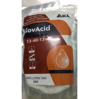 Phân bón NovAcid 13-40-13+TE dùng hệ thống tưới nhỏ giọt hoặc phun qua lá gói 1kg