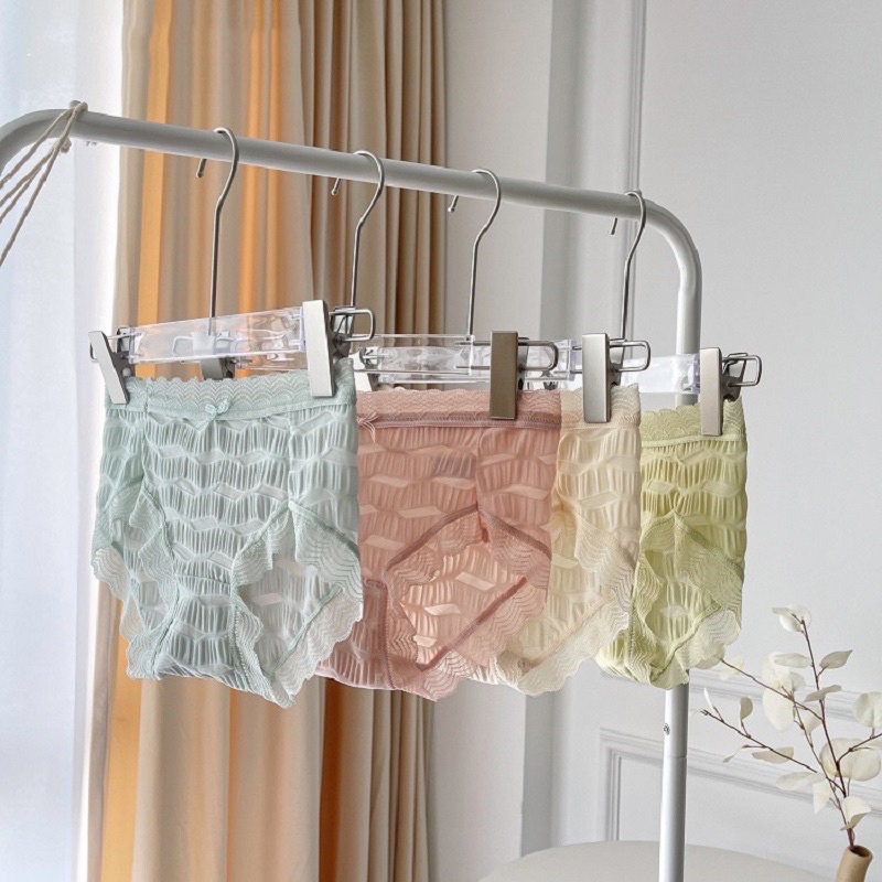 Quần Lót Đúc Su Nhún 2 Lớp Siêu Mềm Mịn Thông Hơi Thoáng Khí Tone Màu Pastel Cao Cấp 676
