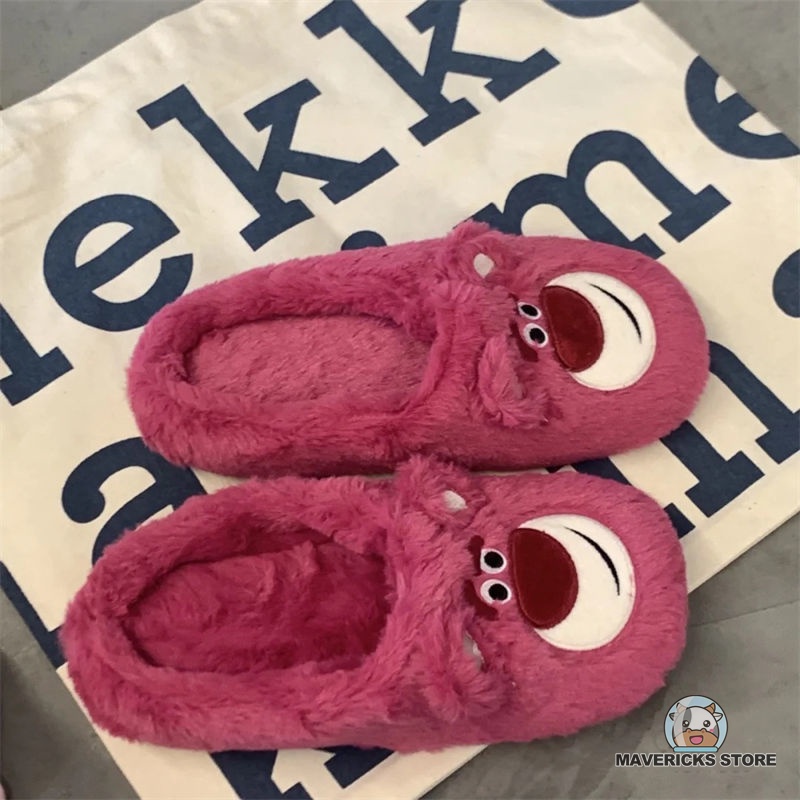 Dép bông đi trong nhà hình gấu dễ thương