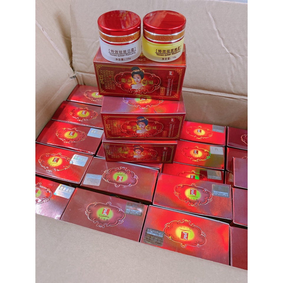 kem nám trắng da cô tiên đỏ