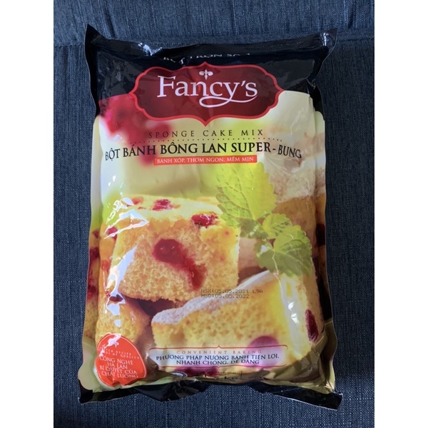 Bột bánh bông lan trộn sẵn super - bung fancy's 1.5kg