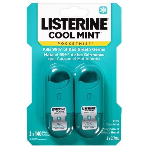 [Hoả Tốc] Listerine Cool Mint Pocket Mist xịt thơm miệng