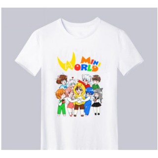 [HoT ]combo 2 Áo thun trắng và đen  Hero Team Mini World đẹp siêu ngầu giá rẻ nhất