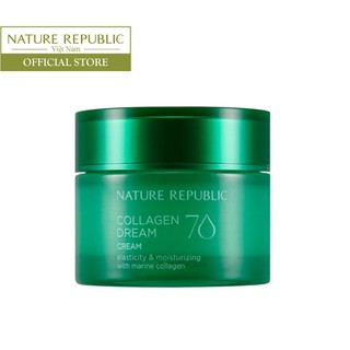Kem dưỡng căng mịn da Nature Republic Collagen Dream 70 Cream 50ml
