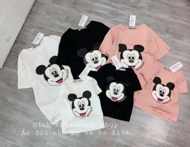 ÁO PULL MICKEY MẸ VÀ BÉ