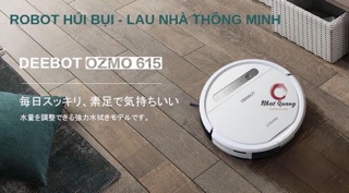 Robot hút bụi lau nhà Ecovacs Deebot Ozmo 610