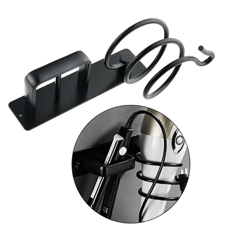 Giá Đỡ Máy Sấy Tóc Không Cần Khoan Tiện Dụng Cho Gia Đình