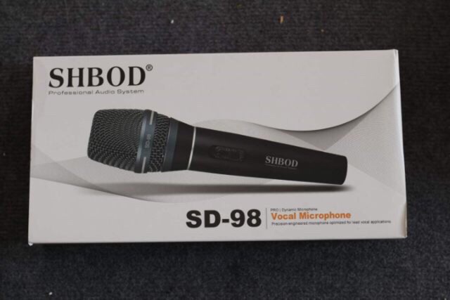 Micro karaoke kèm dây chính hãng SHBOD-SD 98