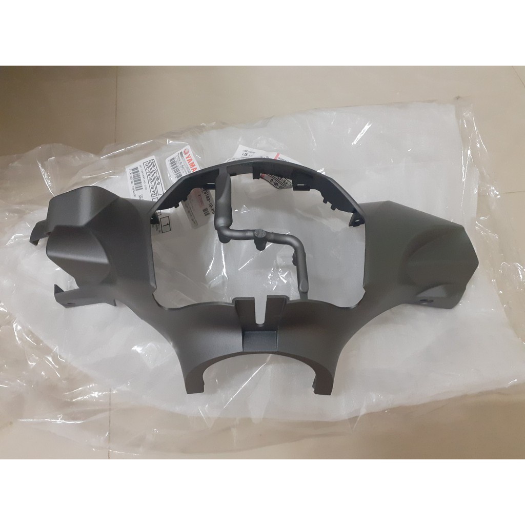 Ốp đầu trước (Nắp trước tay lái) Sirius Fi Ghi xám mờ