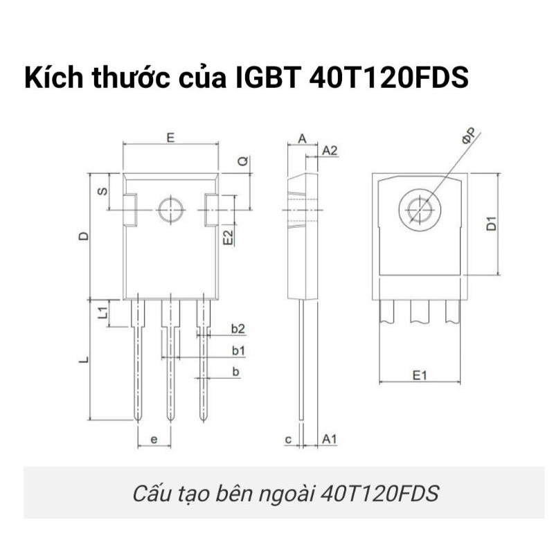 IGBT 40A máy hàn điện tử - hàng tháo máy