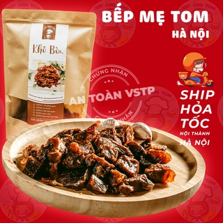 Đồ ăn vặt bò viên khô bếp mẹ tom