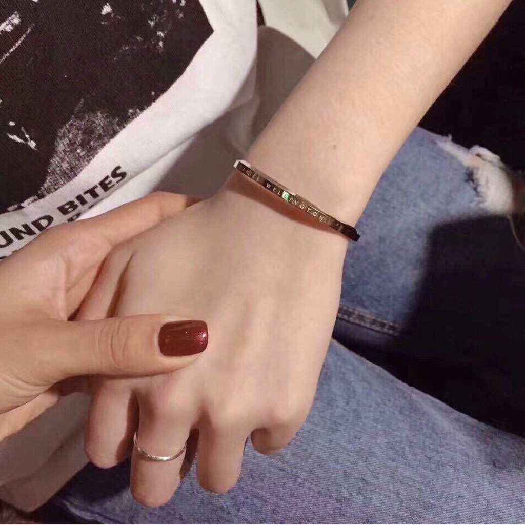 Vòng tay Daniel Wellington Classic Rose Gold DW Cuff Chính Hãng - Lyz watch | BigBuy360 - bigbuy360.vn