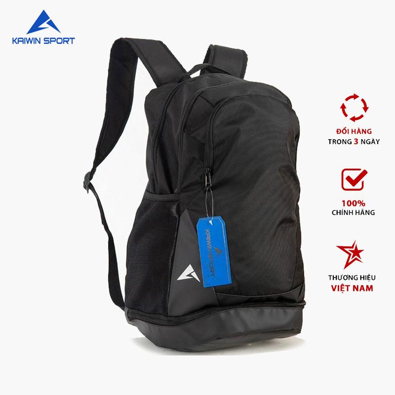 Balo Thể Thao Kaiwin 002, Miễn Phí In tên Số - Balo Du Lịch, Đi Tập Gym Bóng Đá, Nhiều Ngăn Tiện Lợi