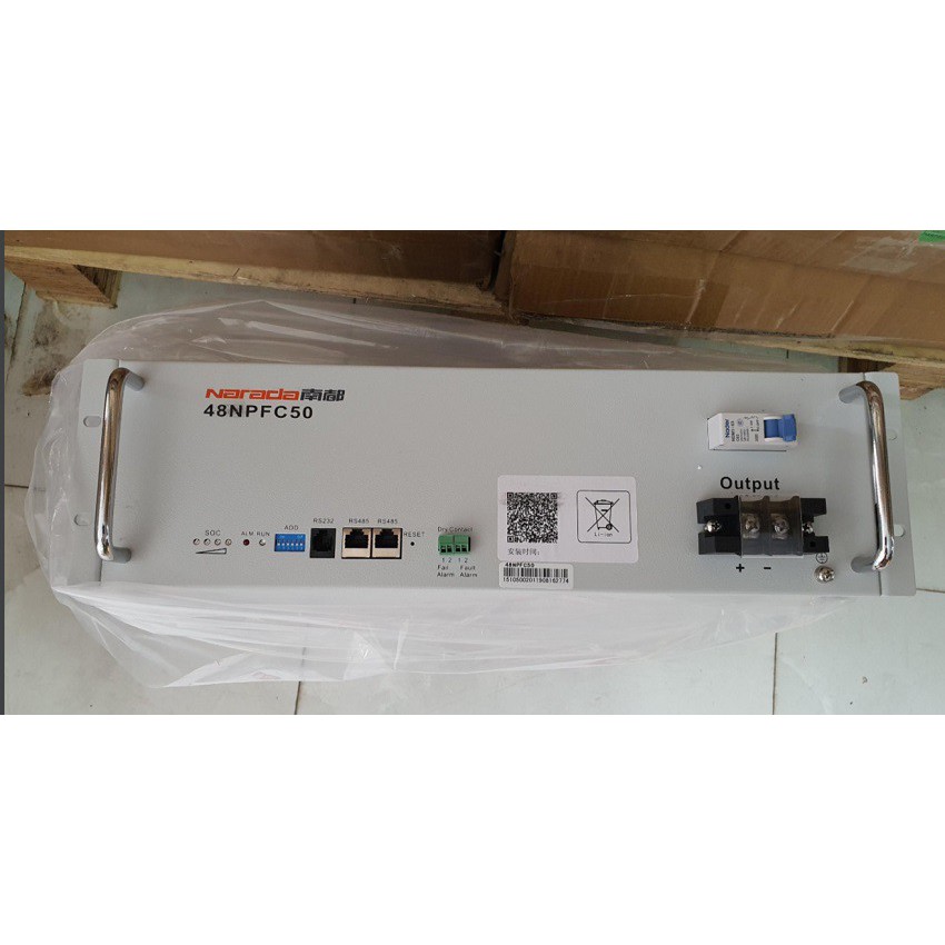 Bộ pin Li-ion  Narada 48V50Ah - PIN SẮT 48 VOLT - CHUYÊN CHO SOLAR